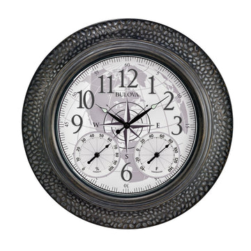 Bulova  Wall   Strike and Chime Clock